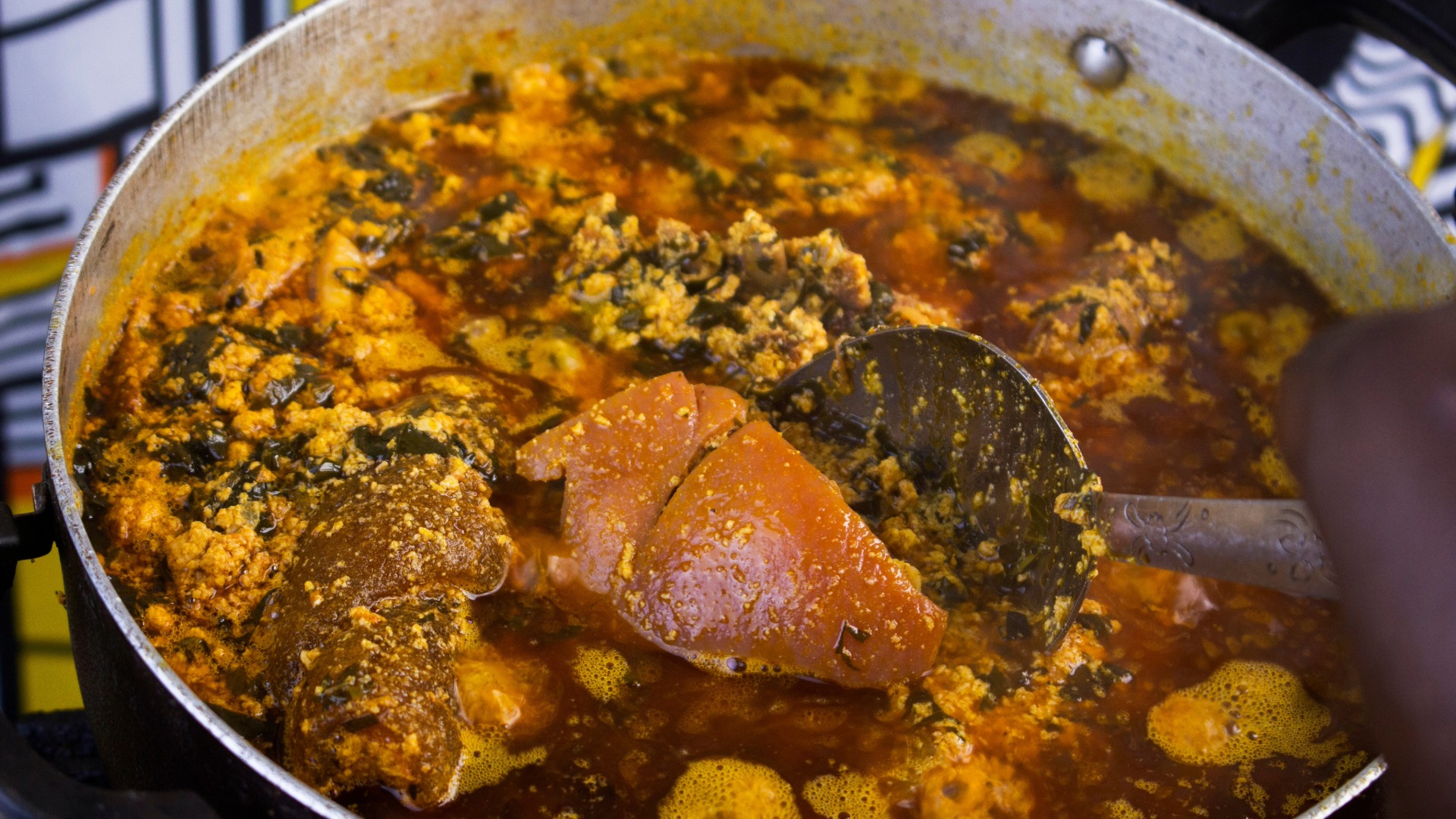Nigerian Soup Cooking